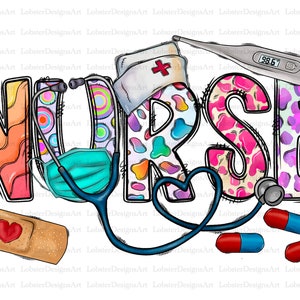 Nurse Sublimation Design Png, Nurse Png,Nurse Life Png, Nurse Png, Nurse Png Files for Cricut, Nurse Png Files, Nursing Png, Flower png