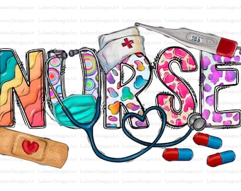 Nurse Sublimation Design Png, Nurse Png,Nurse Life Png, Nurse Png, Nurse Png Files for Cricut, Nurse Png Files, Nursing Png, Flower png