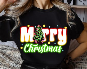 Neon Coquette Christmas Neon PNG, Christmas Png, Neon Christmas Png, Christmas Trees Png,Christmas Bow Png, Christmas Sublimation Design