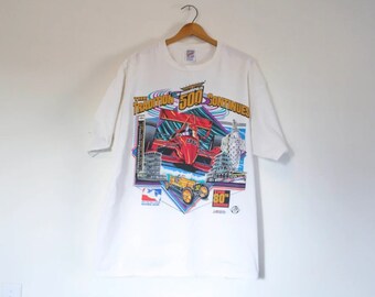 Vintage Indianapolis Indy 500 Racing Speedway 1996 T-Shirt, Indianapolis 500 Racing T-Shirt, Vintage 1998 Racing Shirt, Gift For Father