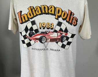 Vintage 1983 Indianapolis Indy 500 Motor Speedway T-Shirt, Indianapolis 500 Racing T-Shirt, Vintage 1998 Racing Shirt, Gift For Father