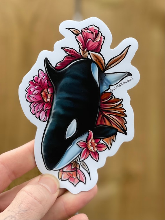 Orca 5x5 VINYL Magnet