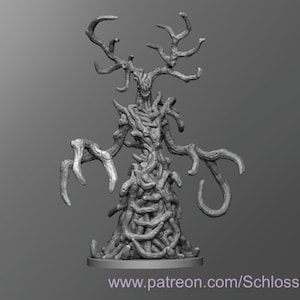 Dungeons and Dragons, DND TTRPG, Wargaming - 91mm tall - Twig, Tree, Branch Blight