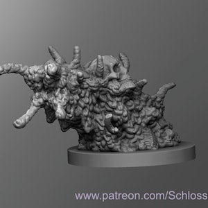 Dungeons and Dragons, DND TTRPG, Wargaming - Medium Size - 23mm high - Sewer Ooze