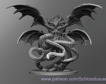 Dungeons and Dragons, DND TTRPG, Wargaming - Eldritch Abomination  - Cthylla