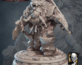 Dungeons and Dragons, DND TTRPG, Wargaming - Playable Character - Male Dwarf Gorndak - Barbarian, Fighter, Warrior