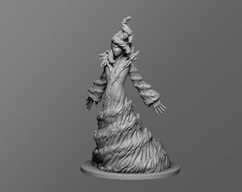 Dungeons and Dragons, DND TTRPG, Wargaming - 69mm tall - Elemental - Water