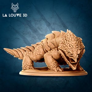 Dungeons and Dragons, DND TTRPG, Wargaming - Large Monstrosity - Bulette