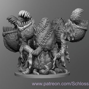 Dungeons and Dragons, DND TTRPG, Wargaming - Huge Plant - Manhandla