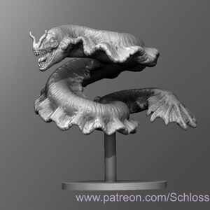 Dungeons and Dragons, DND TTRPG, Wargaming - Serpiente marina - Botwoon