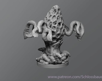 Dungeons and Dragons, DND TTRPG, Wargaming - Medium Plant - Violet Fungus