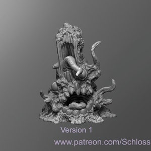 Dungeons and Dragons, DND TTRPG, Wargaming - Aberration - Gibbering Mouther 2 versies