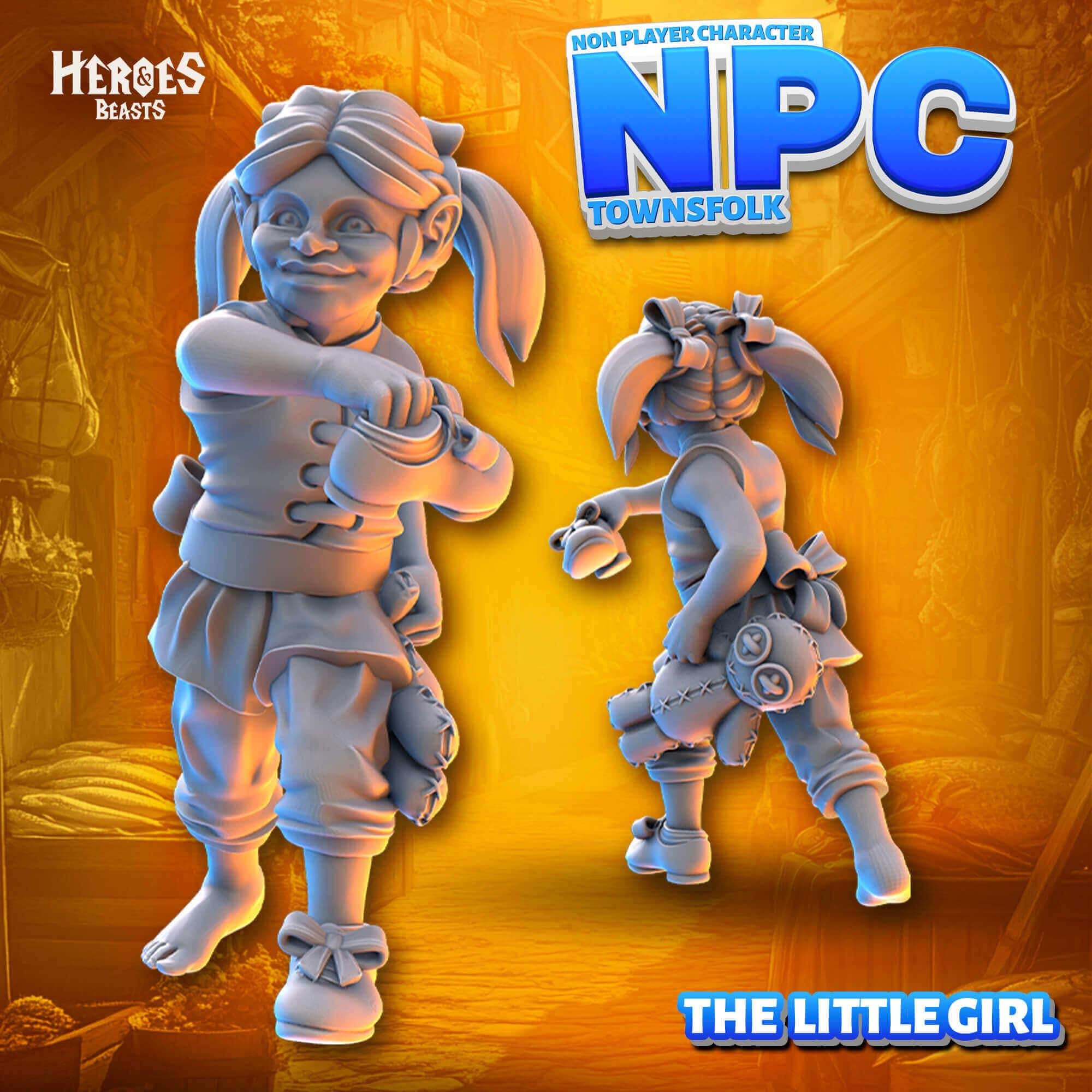 Dungeons and Dragons, DND TTRPG, Wargaming - NPC Character - Human ...