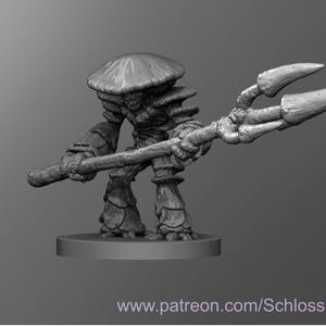 Dungeons and Dragons, DND TTRPG, Wargaming - Myconid - Fungus Folk