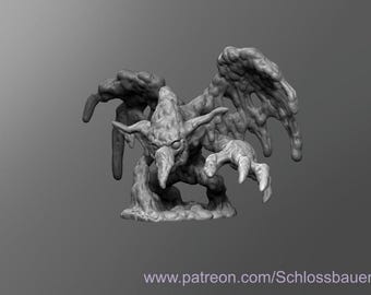 Dungeons and Dragons, DND TTRPG, Wargaming - Kleines Elementar - Schlamm Mephit