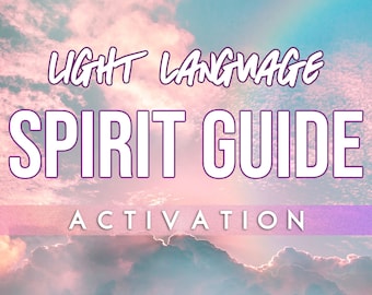 Connect To Your Guides Light Language Activation | Light Codes | Higher Self | Connect With Your Spirit Guides
