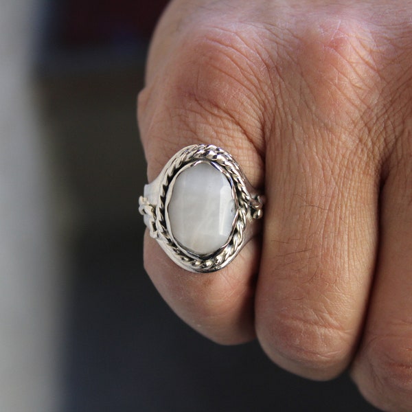 Anello Solitario Placcato Oro A Otto Griffe Con Zirconi Bianchi | Anello In Argento Olympia - Foto 9