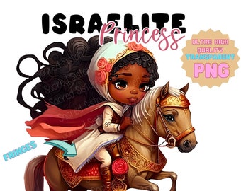 Israelitisk prinsessa PNG, hebreisk israelit PNG, svart flicka PNG, afroamerikansk clipart PNG Planner Tshirt Tumbler Sublimering