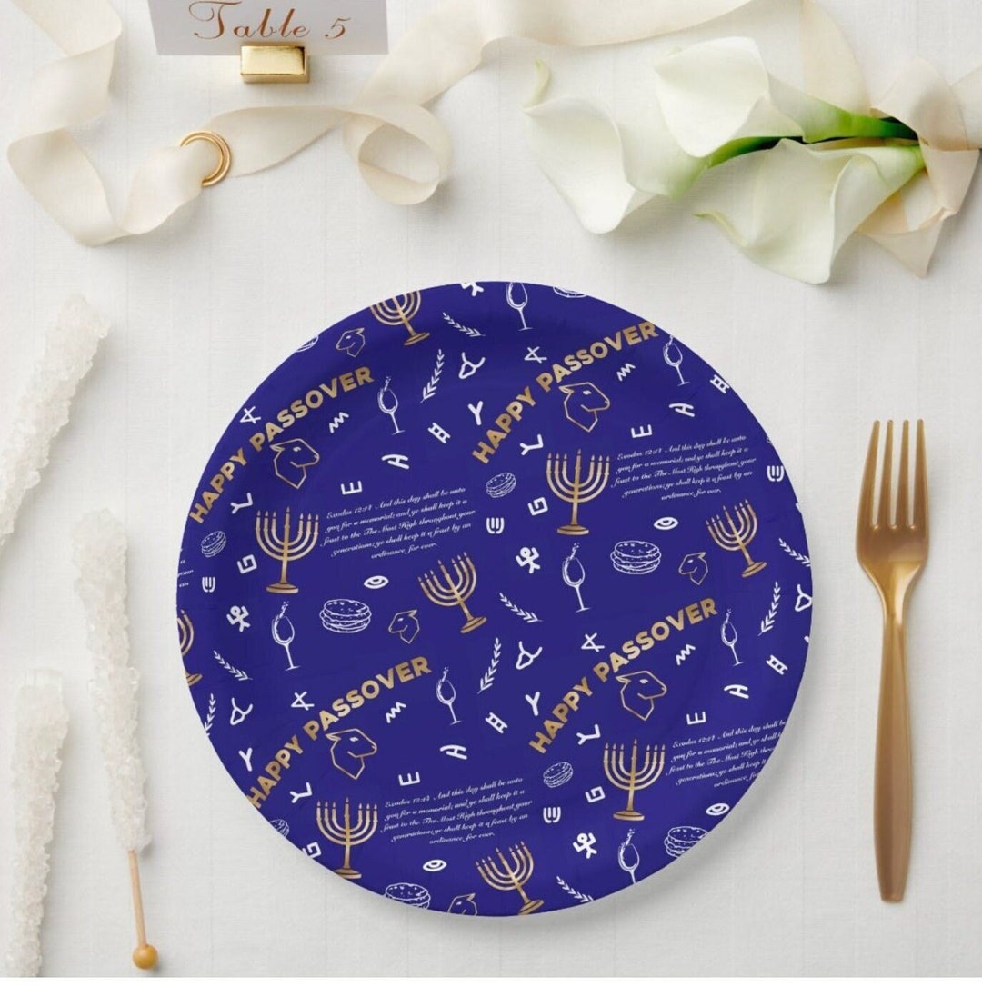 Passover Plates, Passover Cups, Israelite Decor, Hebrew Israelite