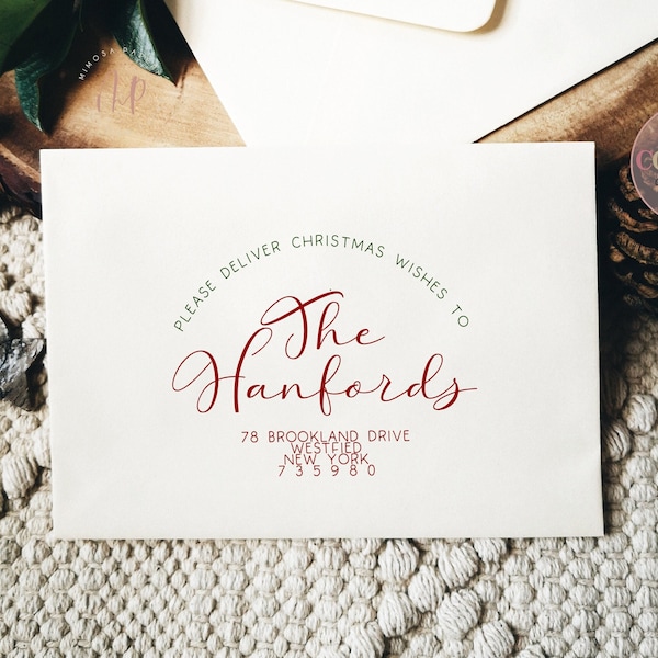 Calligraphy Envelope Etsy