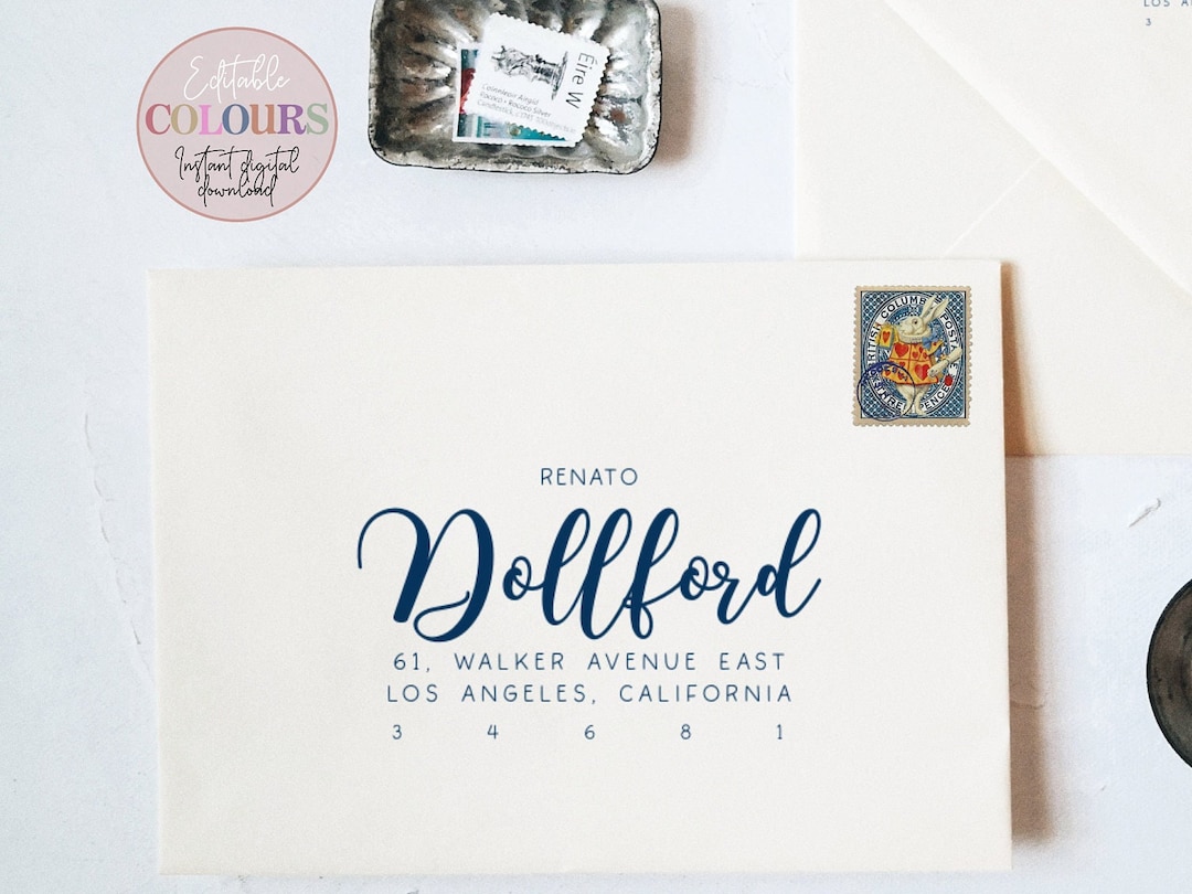 Envelope Address Template Printable Calligraphy Holiday Envelope Addressing Templates Fully