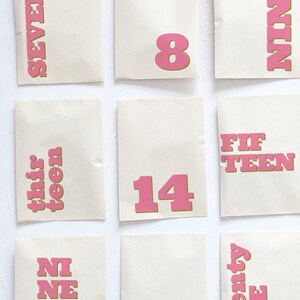 Advent Calendar Envelopes Templates Printable Advent Etsy Advent Calendar Envelopes Templates Printable Advent Etsy