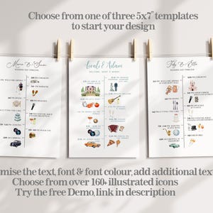 timeline template
itinerary template
wedding day timeline
wedding day template
wedding itinerary
diy wedding template
printable timeline
illustrated itinerar
watercolor wedding
infographic program
wedding day program
editable timeline