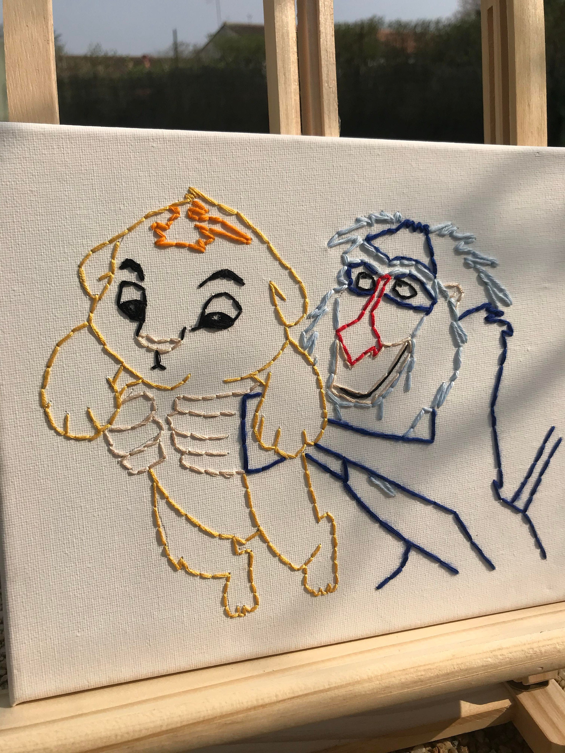 Rafiki et Simba