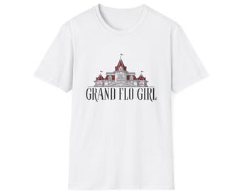 Camiseta Grand Flo Girl, Camiseta Grand Floridian, Camiseta Disney Confortável, Presente Disney, Roupa de Férias, Roupa para Parque Temático, Camiseta DVC, Resort Disney