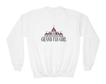 Moletom com gola redonda para meninas, inspirado na Disney, presente aconchegante para crianças, férias em família, memórias mágicas, roupas Disney