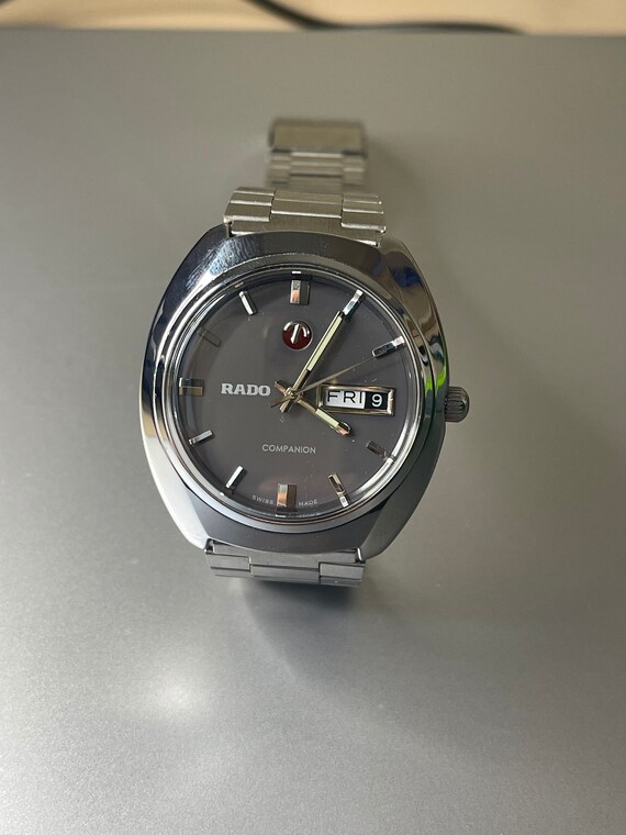 RADO COMPANION Vintage Rado Watch Automatic Watch Gents 37mm Etsy