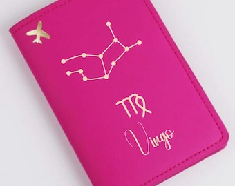 Passport Cover / Holder - Starsign & Consellations