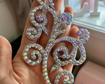Hårsmycke/accessoar för dans med strass