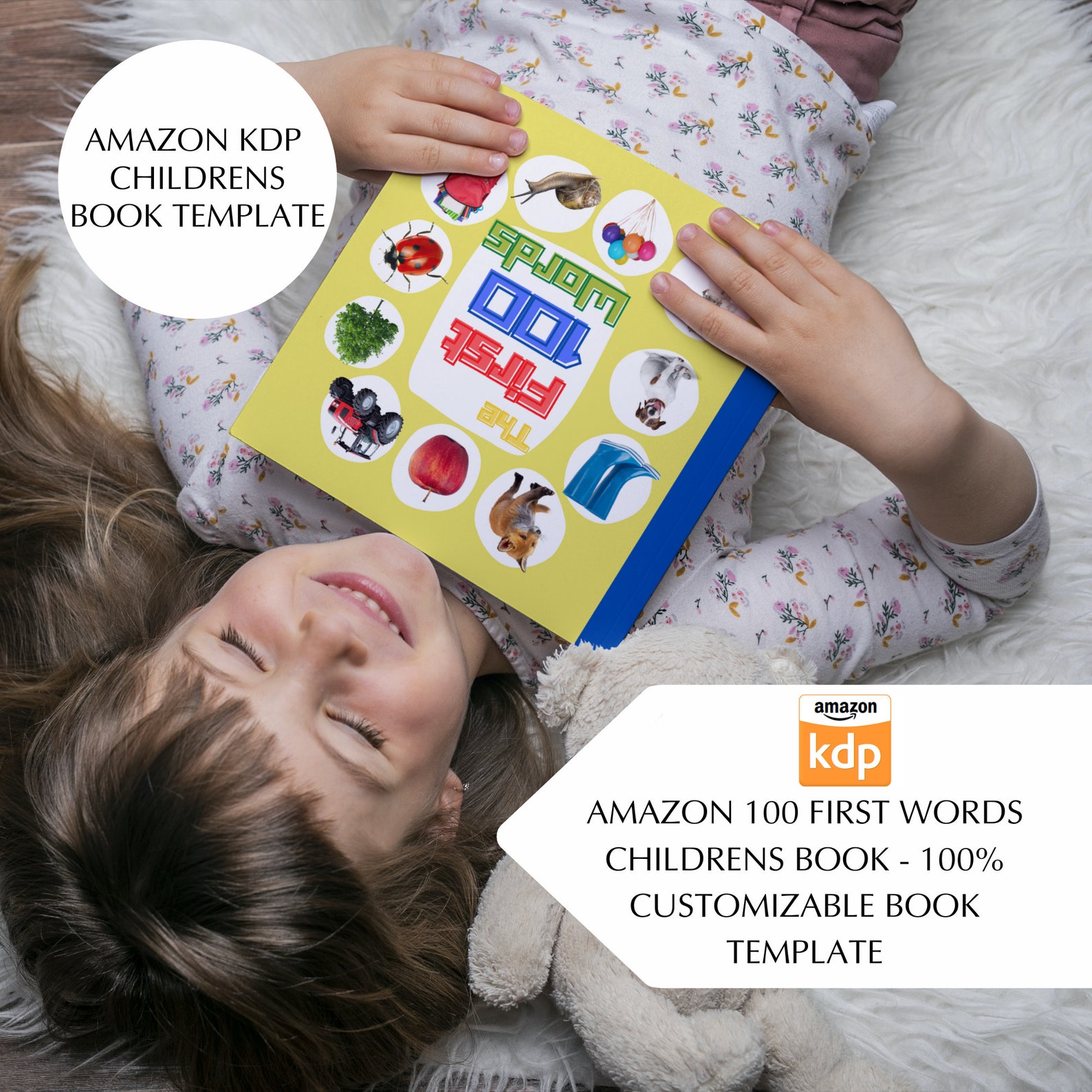 Amazon KDP Childrens Book Template 28 Page Interior and Etsy