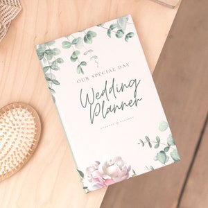 10 Wedding Planner KDP Covers and 84 Interior Pages - 6 x 9" - KDP Book Cover - Canva Templates - KDP Templates
