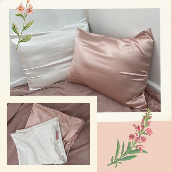 Satin Pillowcase for Hair and Skin Silk Pillowcase
