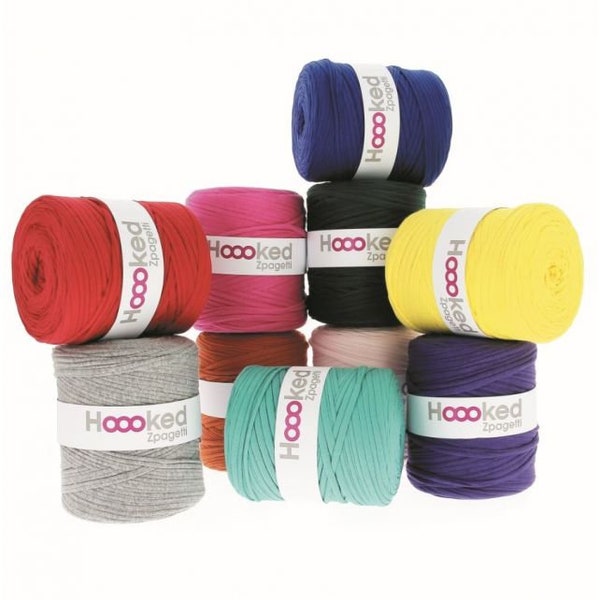 High Quality Solid Shades T-Yarn Zpagetti- 10 Pack