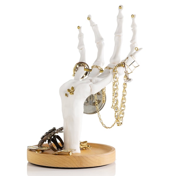 Skeleton Hand Ring Holder Etsy