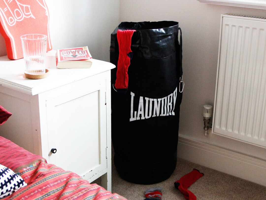 Punching Bag Laundry Basket Laundry Bags & Hampers Dorm Room Essentials