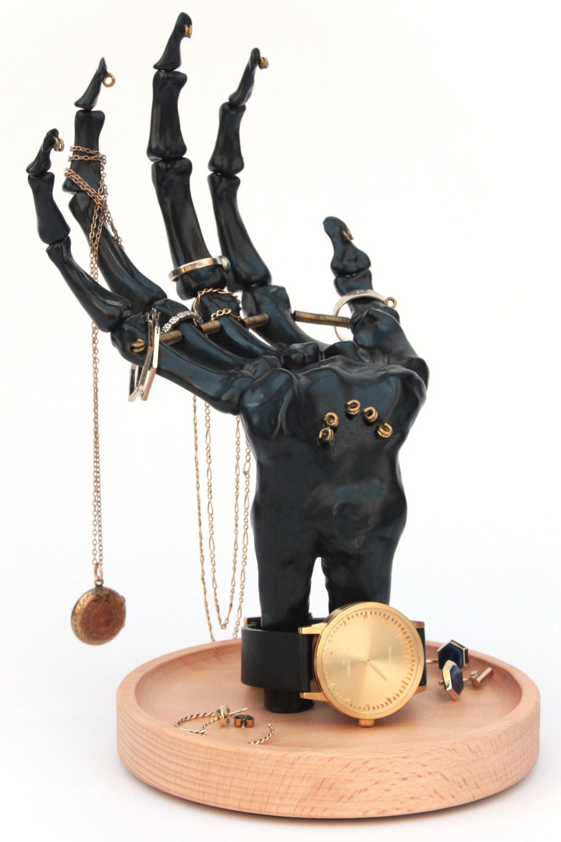 Skeleton Hand Jewelry Holder Jewelry Organizer Ring Holder Etsy