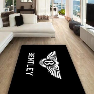 LEXUS Logo Rectangles Rug, Garage Rug, Office Carpet, for Husbands