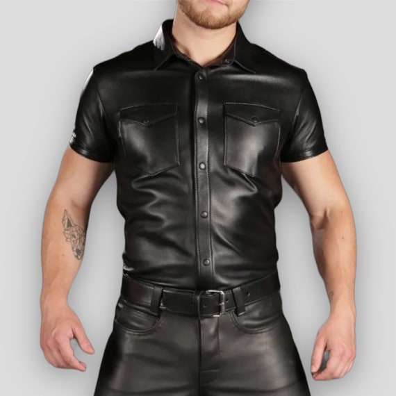 Ropa cuero gay deals