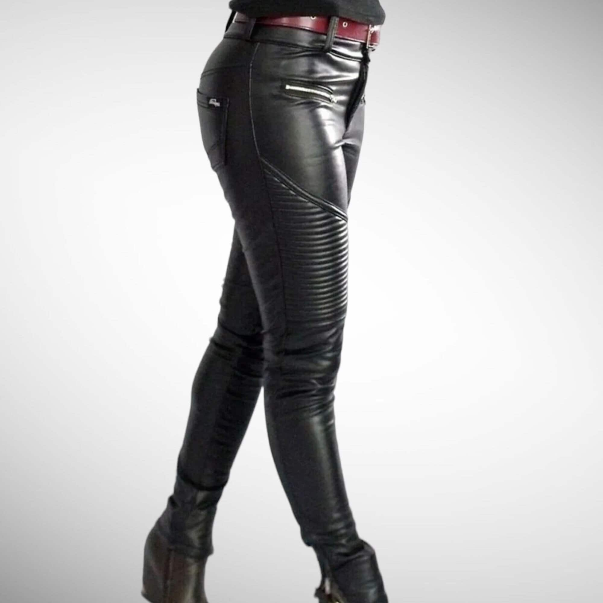 Leather Pants Women 