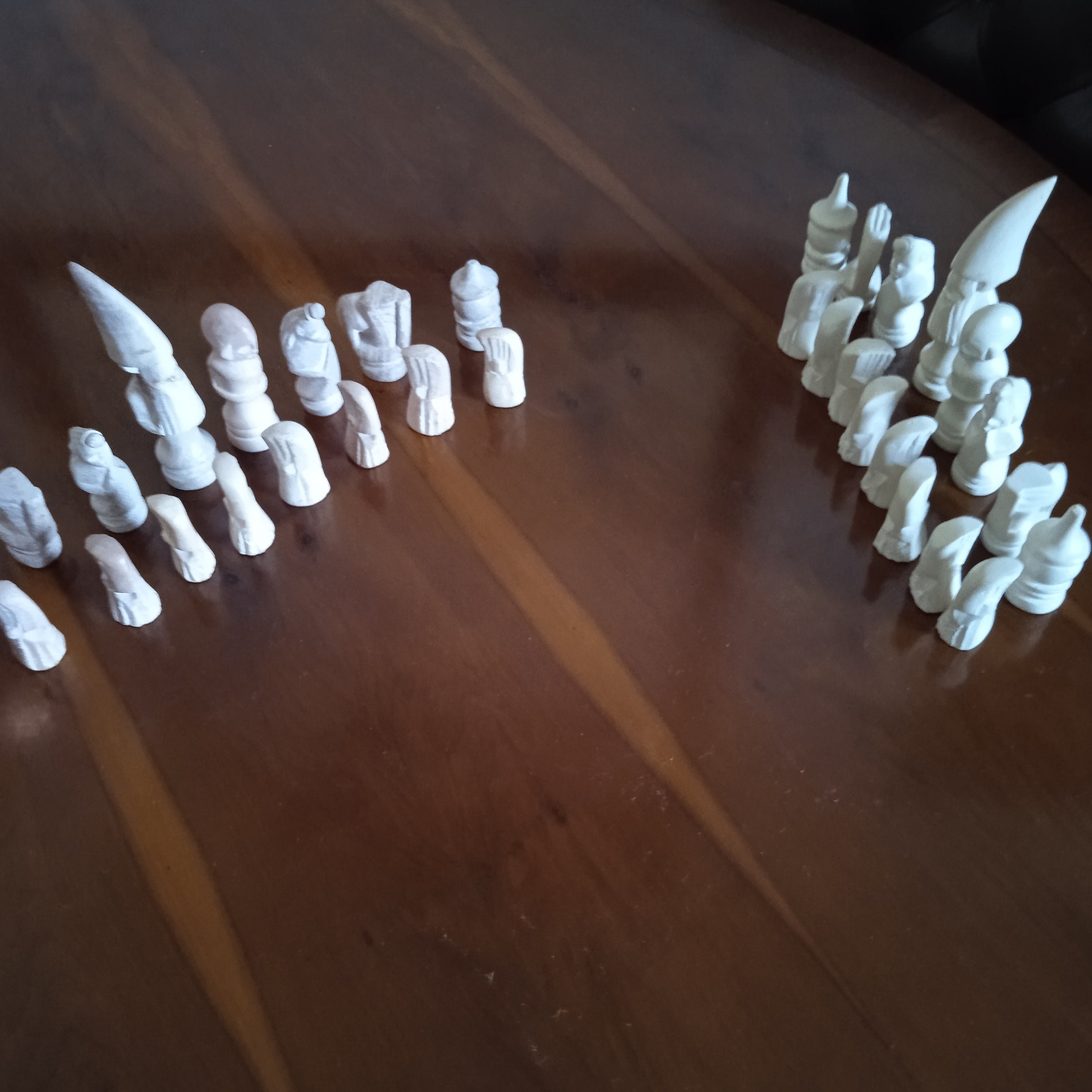 Superb Vintage Soapstone Chess Pieces - Etsy