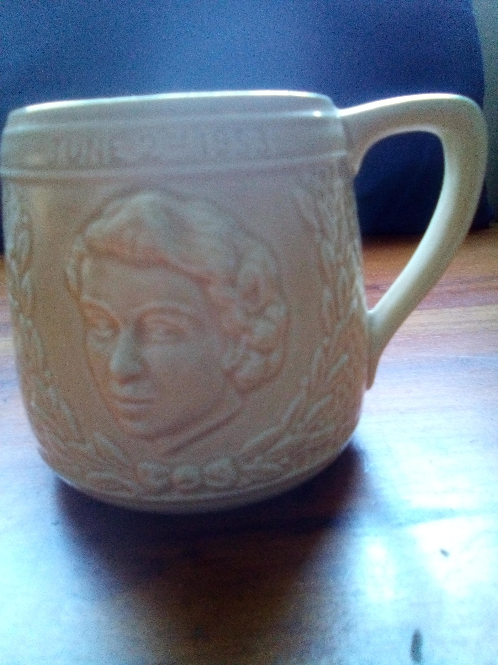 Coronation Mug Queen Elizabeth II 1953 Keele Street Pottery Etsy