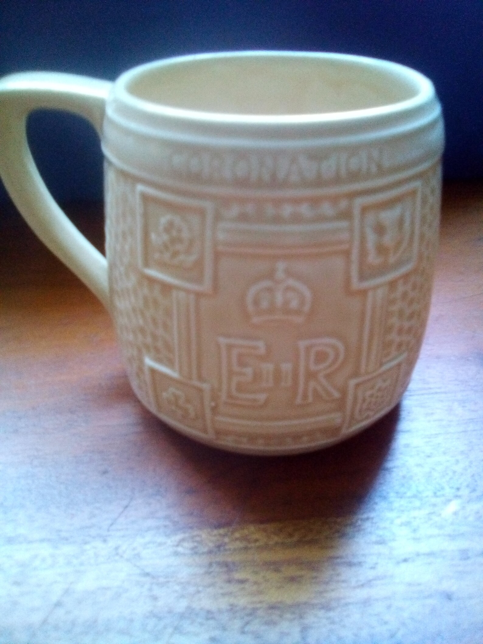 Coronation Mug Queen Elizabeth II 1953 Keele Street Pottery Etsy