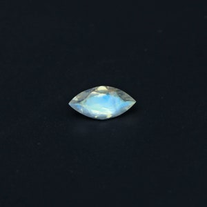 14x7mm Moonstone Marquise Cut | AAA+ Quality Blue Moonstone | Rainbow Moonstone | Natural Moonstone Faceted | Rainbow Moonstone Cut