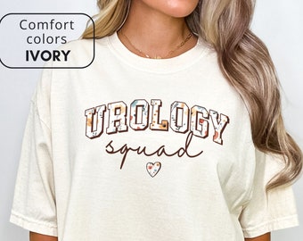 Comfort colors Urology squad shirt, Urology nurse tshirt, Urology doctor shirt, urology gift, nurse appreciation, Urology NP, Urologist gift