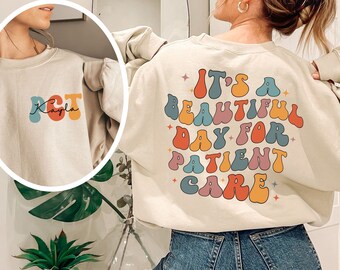 Personalized PCT nurse sweatshirt, Custom PCT shirt, PCT nurse gifts, patient care technician crewneck, Nurse appreciation, pct sweater