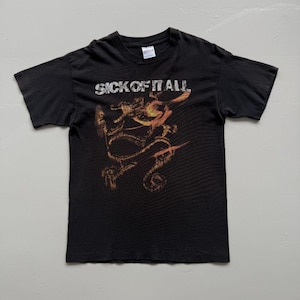 【美品】SICK OF IT ALL 90s 00s 「青タブ」 Sick of It All Band - Etsy